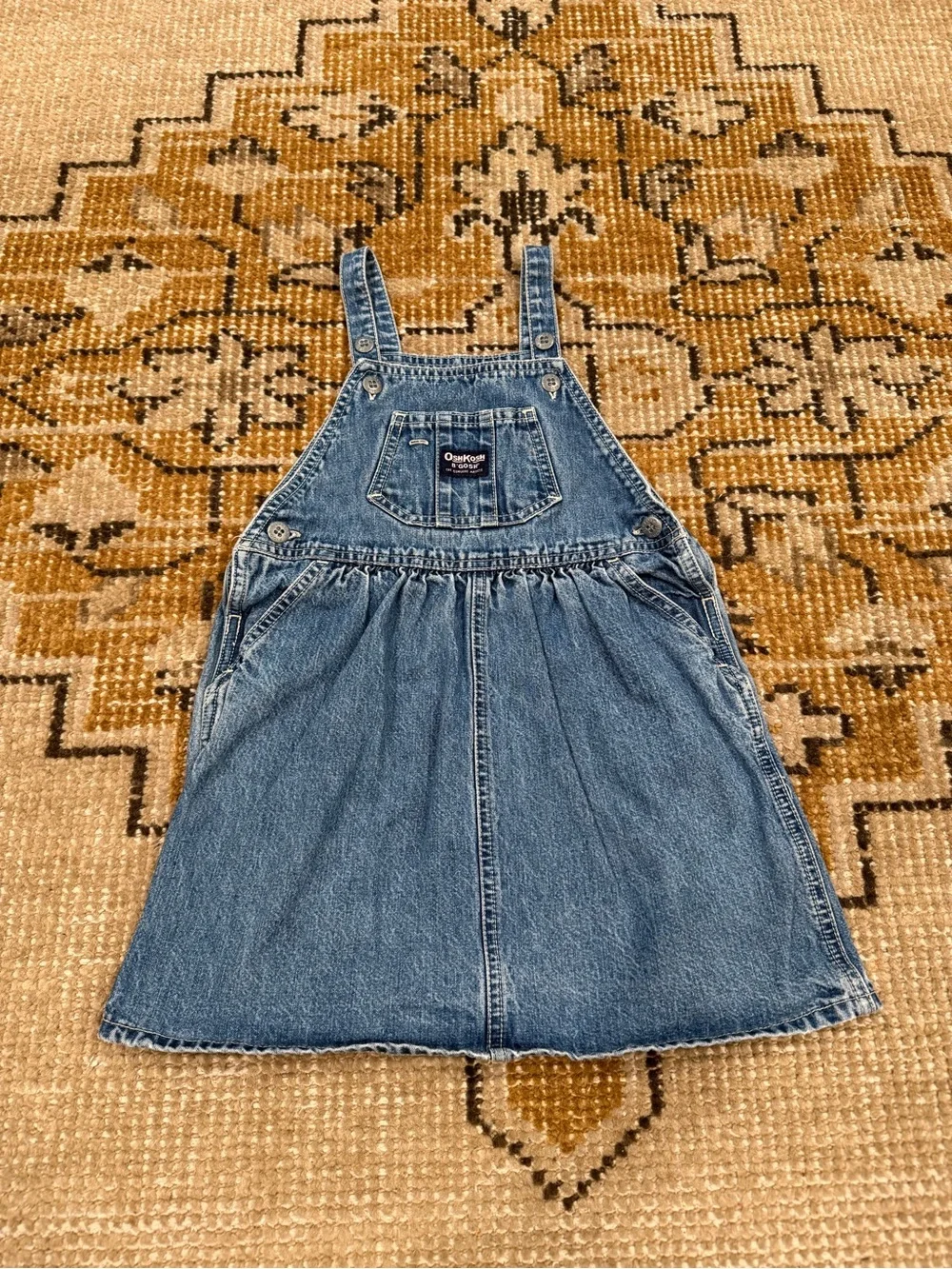 OshKosh Denim Jumper Dress - Classic Blue 4T